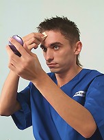 Sexy nurse boy secretly wears raunchy female outfits at work