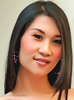 Tall sexy Opor unloads her long cock