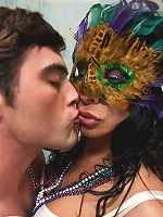 The Madri Gras Snatcher: Ts Vaniity fucking in a Public Bathroom