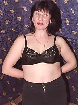 Chubby Mature Brunette Posing Naked